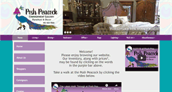 Desktop Screenshot of poshpeacock.net